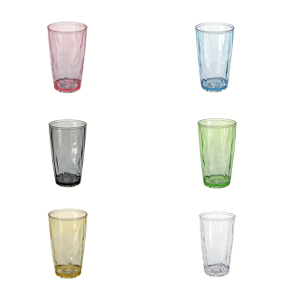 Durable Colorful Unbreakable PC Tumblers Set