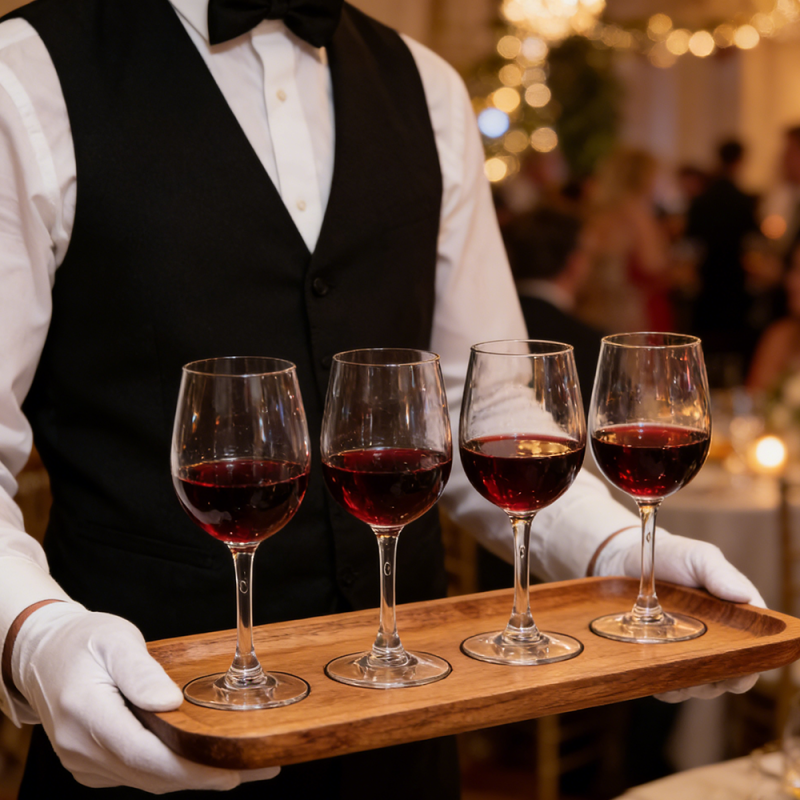 Elegant Reusable PS Stemware for Party Events