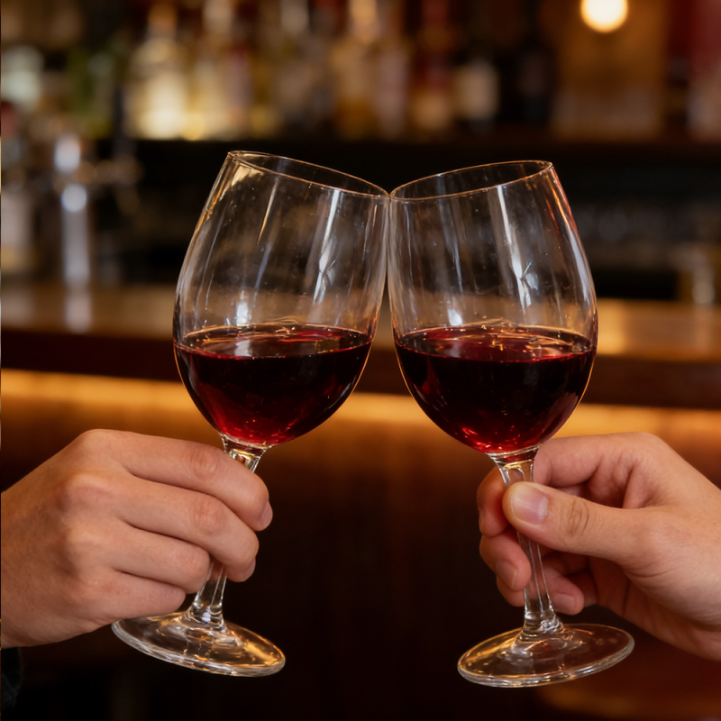 Elegant Reusable PS Stemware for Party Events