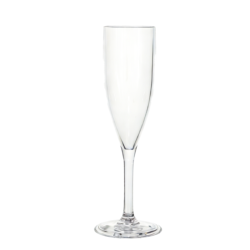 Elegant Shatterproof Clear PC Champagne Toasts
