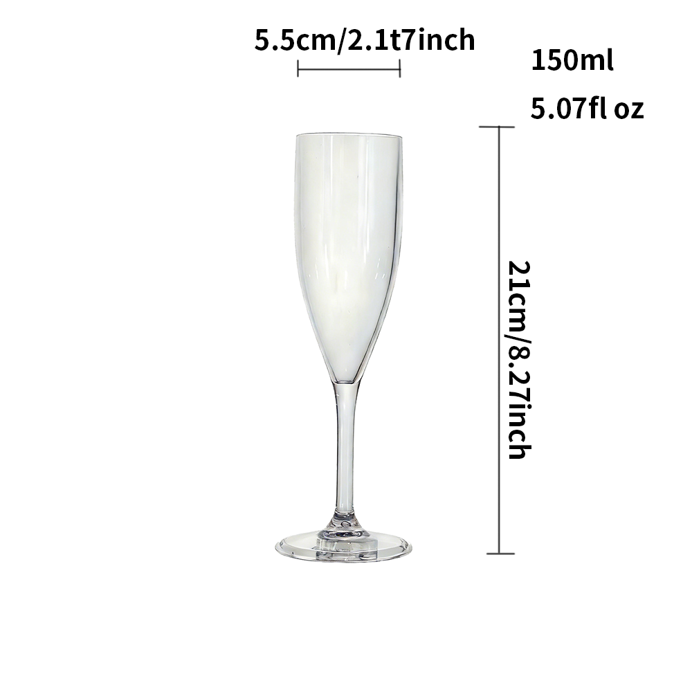 Unbreakable Toasting Glasses