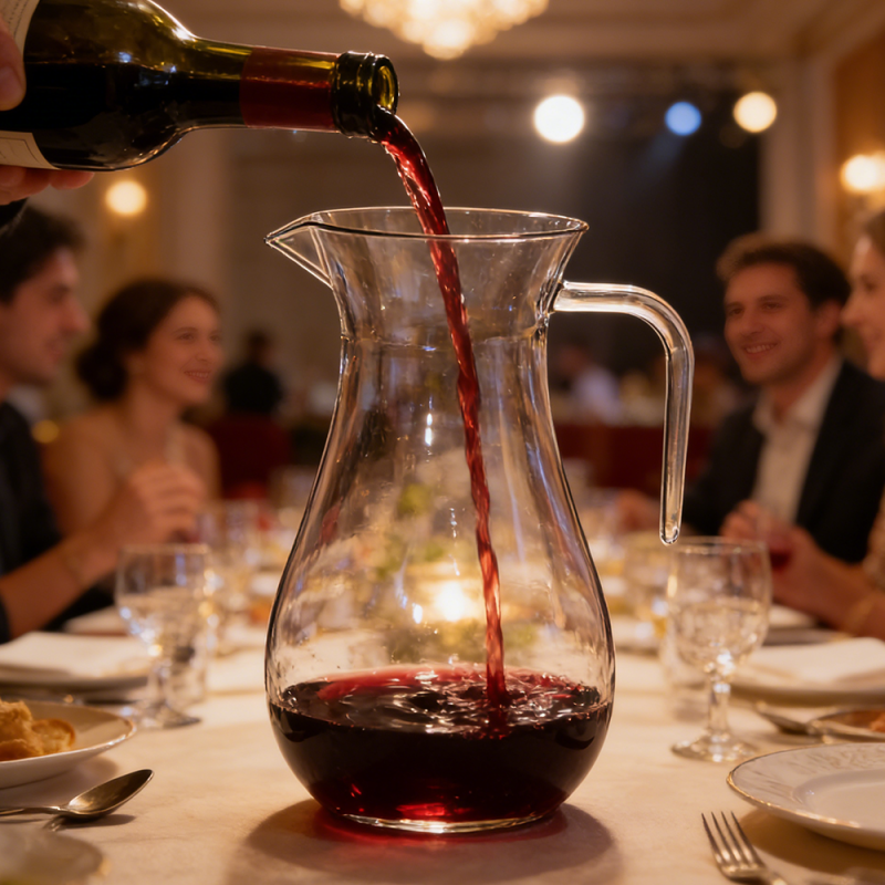 Durable Wine Carafe for Home & Bar Multiple Sizes