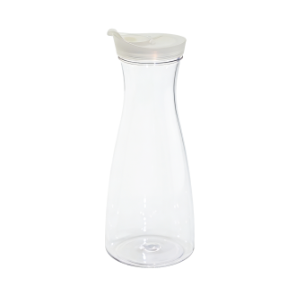 Premium PC Water Carafe with Flip-Top Lid