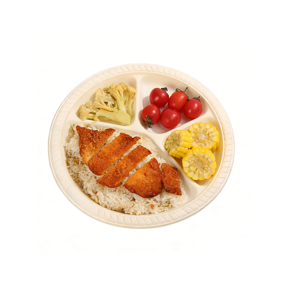 Biodegradable Divided Plates