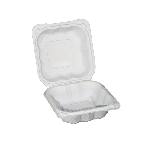 Eco-Friendly PP Hinged Clamshell Food Container