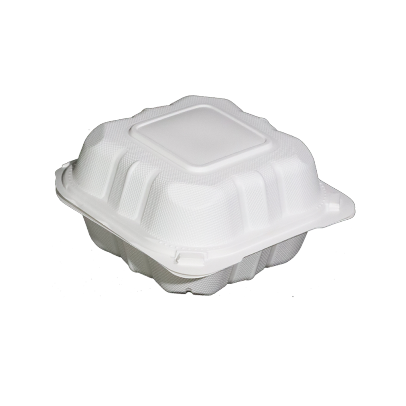 環境に優しいPPヒンジ付きクラムシェル食品容器