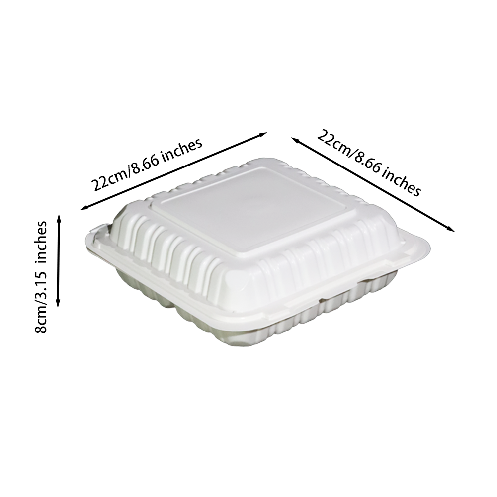 3-Compartment Food Container