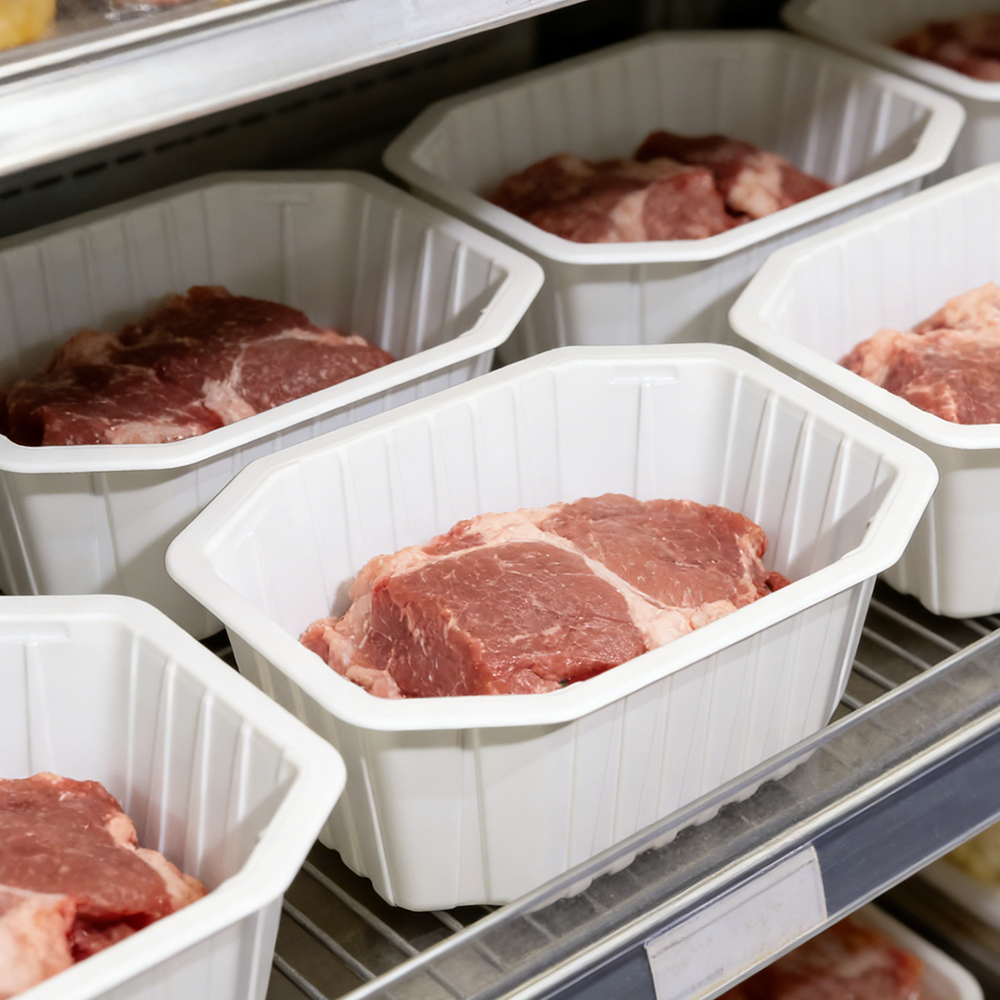 Plastic Meat Container