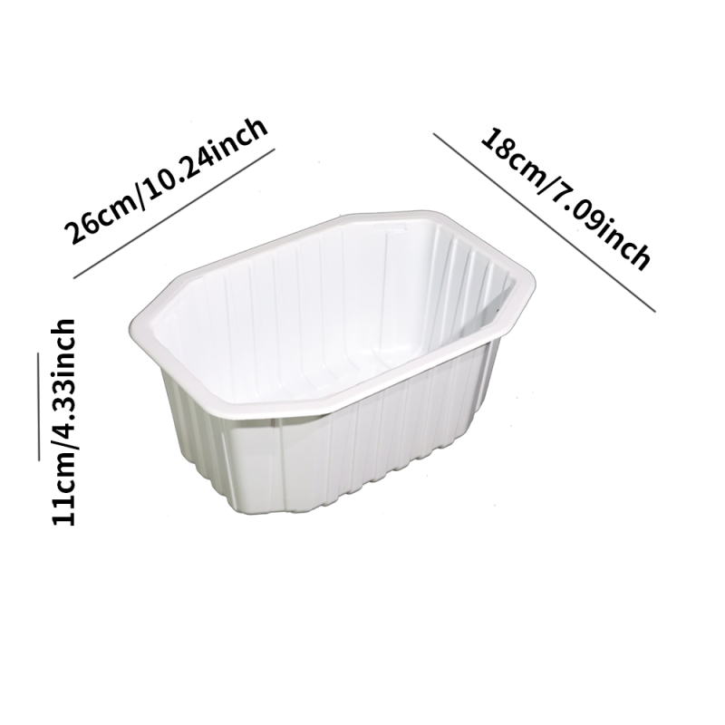 PP Food Grade Disposable Meat Packaging Tray