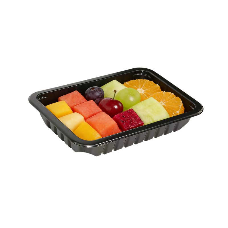 Durable Leak-Proof Plastic Meat & Fruit Trays