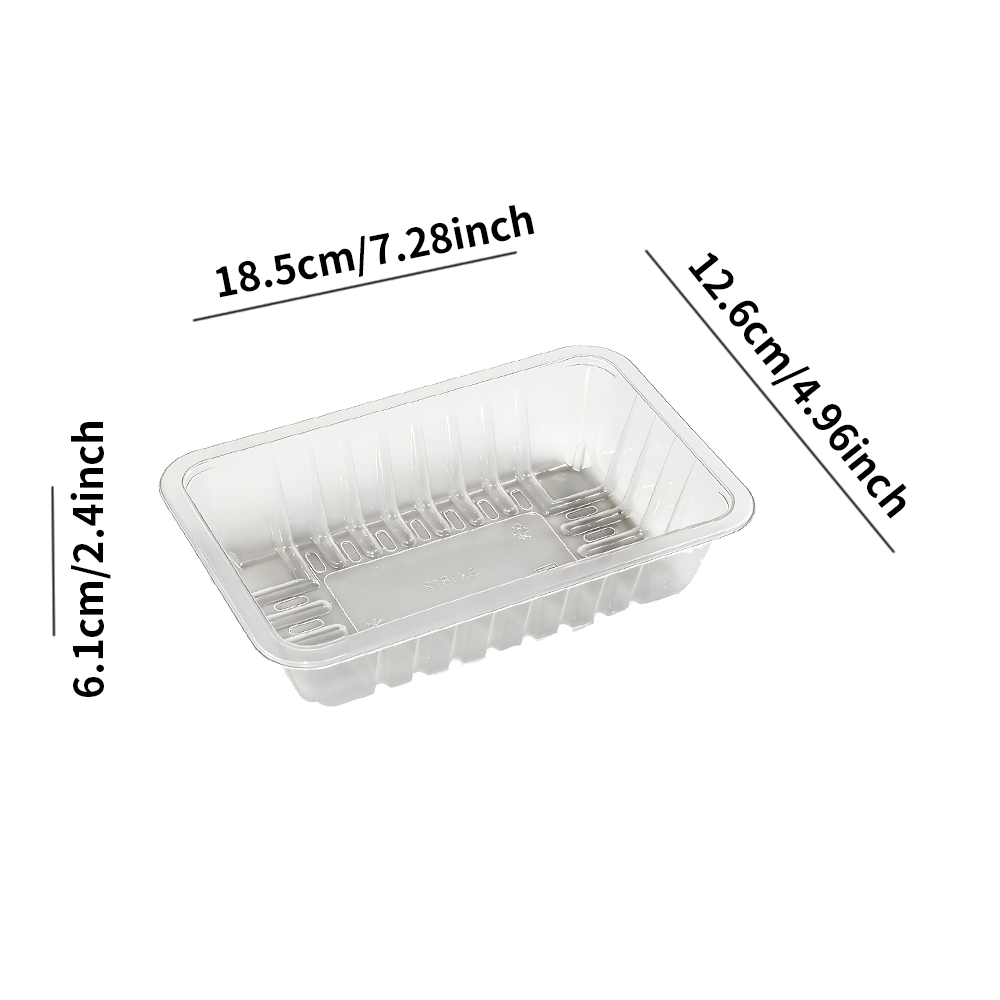 supermarket fresh food trays