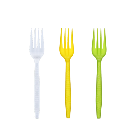 پریمیم ملٹی کلر پی ایس ڈسپوزایبل ڈائننگ فورک