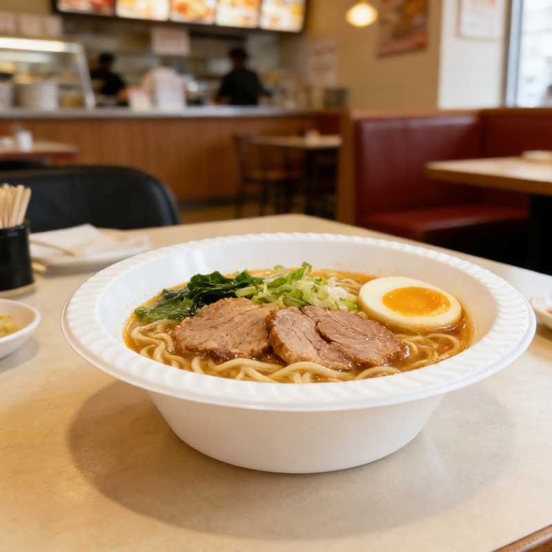 پائیدار 350ml ڈسپوزایبل فوڈ سروس کے پیالے۔