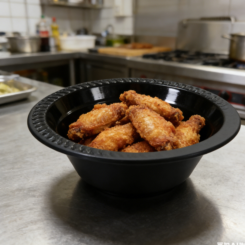 پائیدار 350ml ڈسپوزایبل فوڈ سروس کے پیالے۔