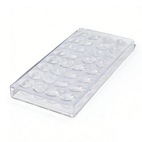 Moule ovale à confiserie en PP de qualité alimentaire