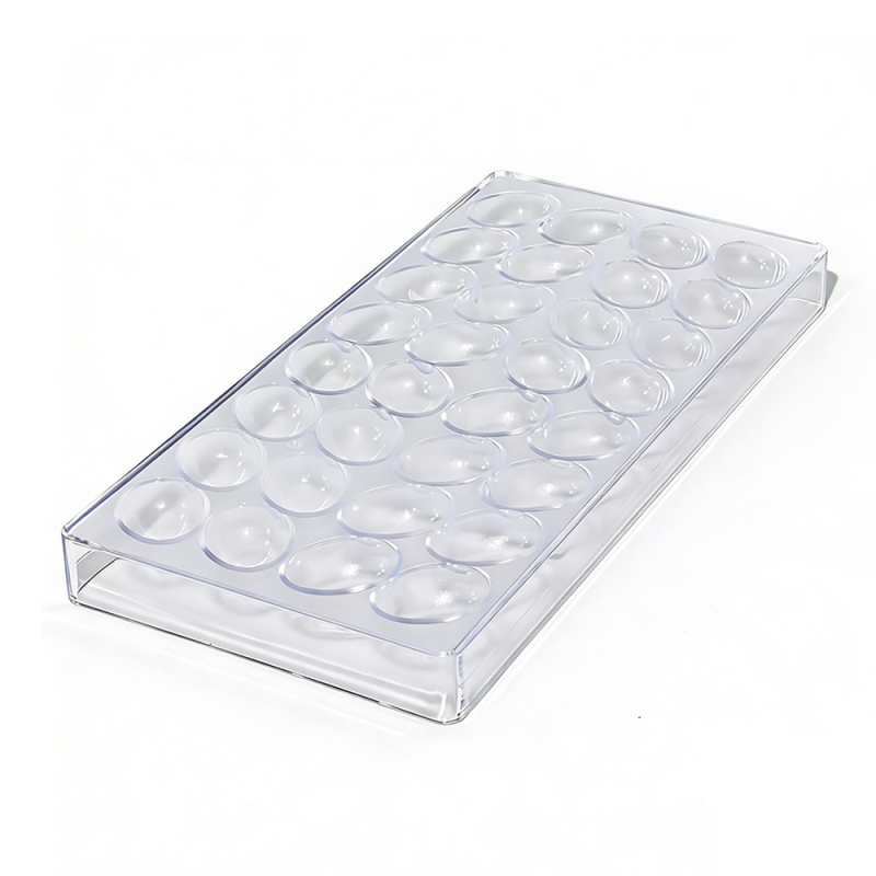 Moule ovale à confiserie en PP de qualité alimentaire