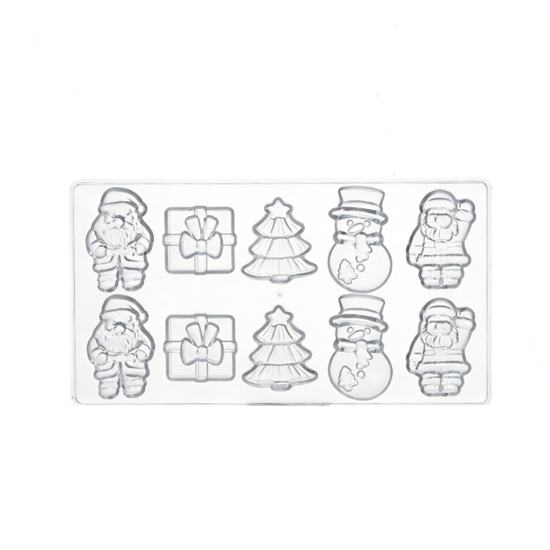 Gabarit de pâtisserie de Noël en PP durable