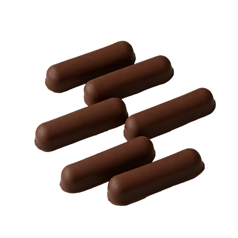 Moule à chocolat oblong professionnel à 12 cavités