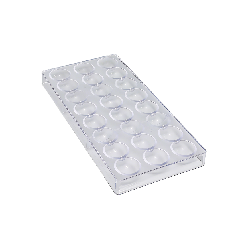 Moules à pâtisserie demi-sphères professionnels en PP