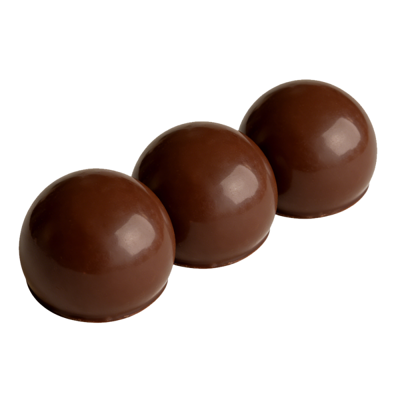 Moules à pâtisserie demi-sphères professionnels en PP