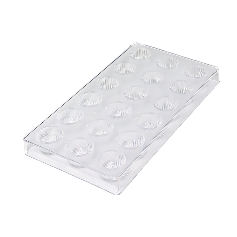 Moules à pralines professionnels en plastique transparent