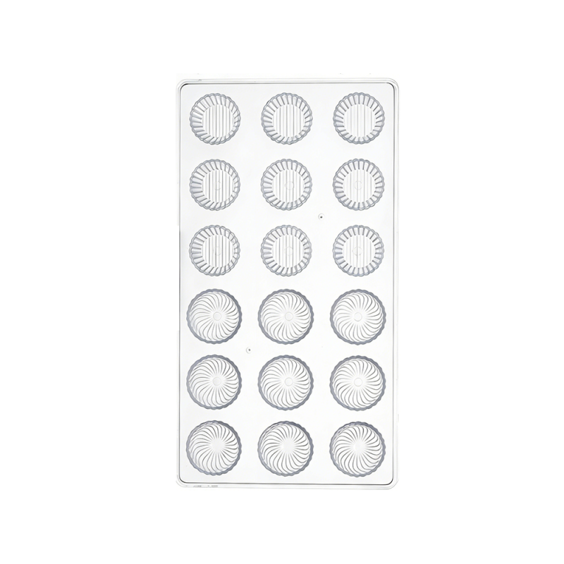 Moules à pralines professionnels en plastique transparent