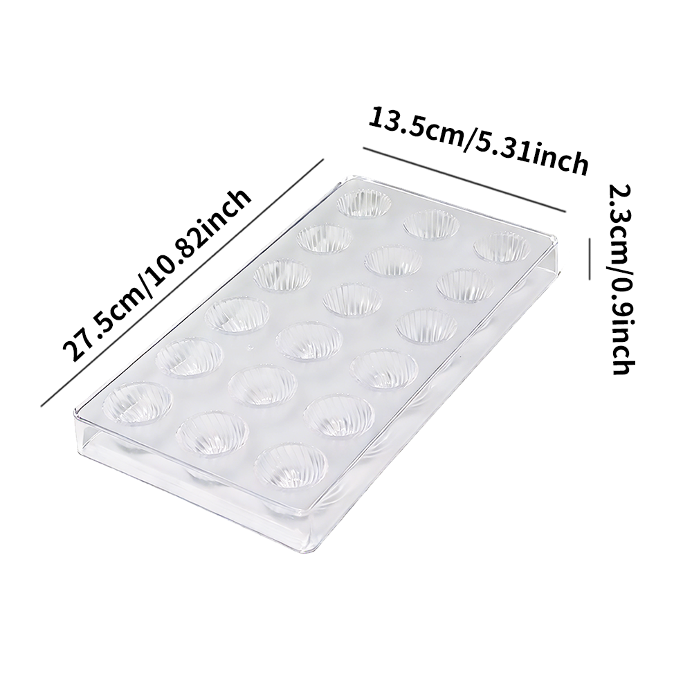 21-Cavity Chocolate Mold