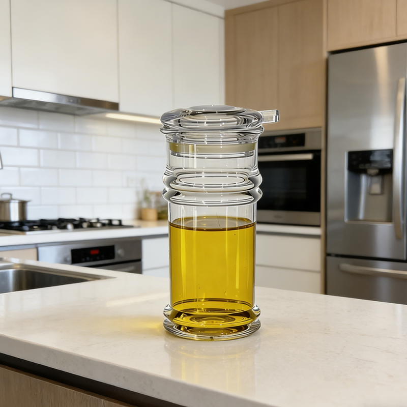 Commercial Acrylic Sauce Dispenser Bottle