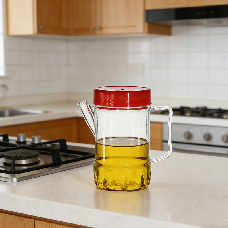 Oil Dispenser Pot Soy Sauce & Vinegar Bottle