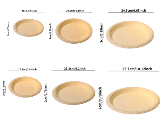 SUDIHAO lance sa nouvelle gamme d'assiettes en amidon de maïs écologique