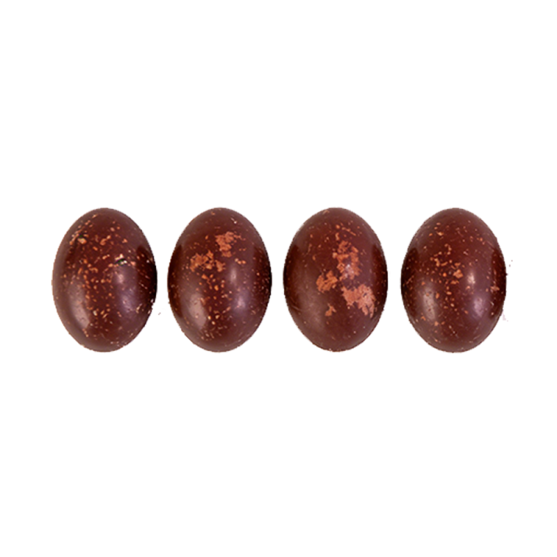 Stampo professionale ovale per cioccolato a 32 cavità in PS