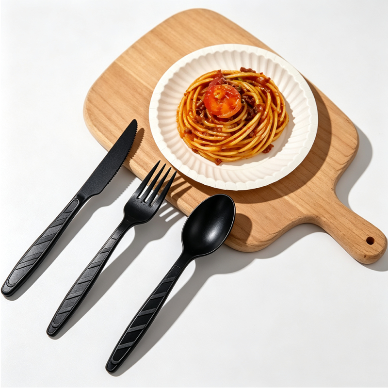 Heavy Duty Disposable Recycle PP Plastic Cutlery