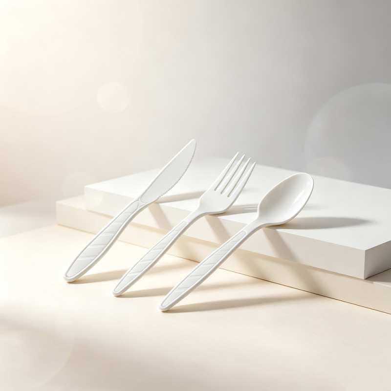 ​Plastic Knife Spoon Folk PP Cutlery Set-SUDIHAO