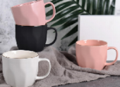 new bone china mug in color box set