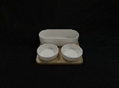 Containers with Bamboo Lid