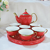 golden Teapot Set