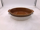 oval bakeware with handle