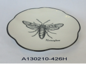 Butterfly design printting bowl