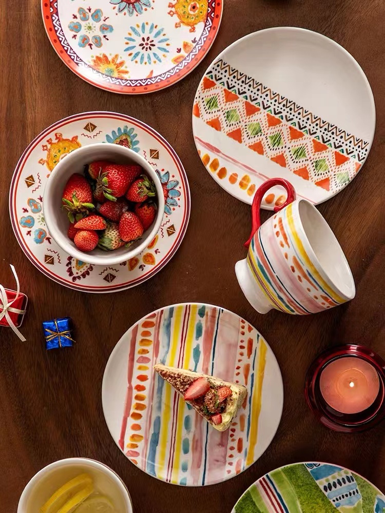 Bohemian dish outlet set