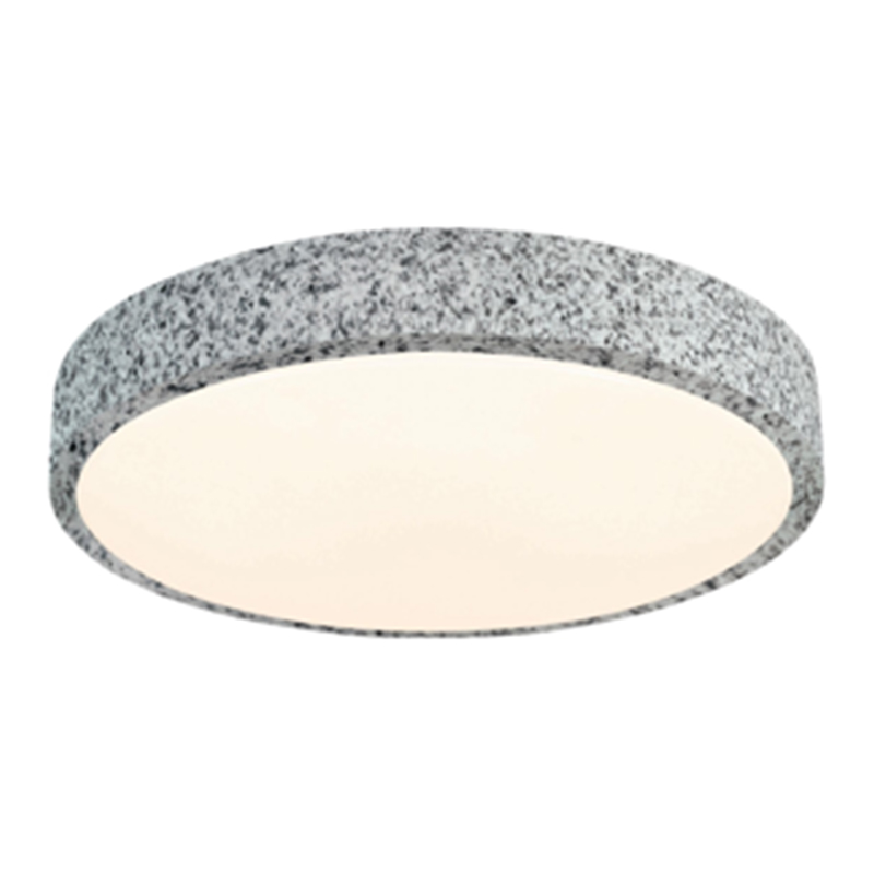 Stone-ground ceiling lamp