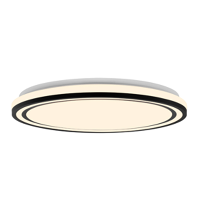 Round recessed ceiling light