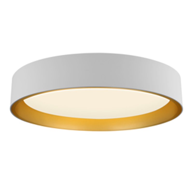 Flat Semi Embedded Minimalist Ceiling Light