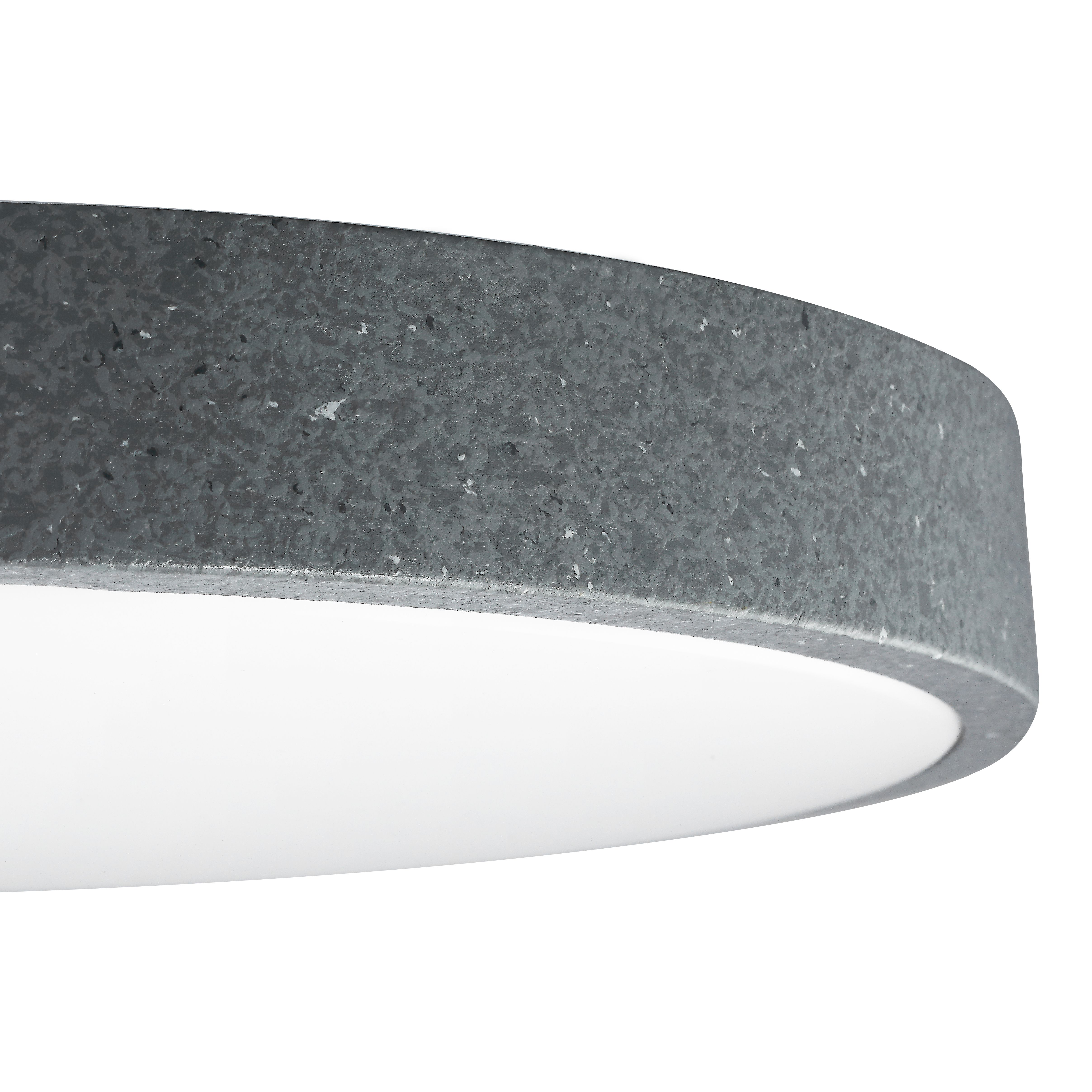 Dark imitation stone ground ceiling light