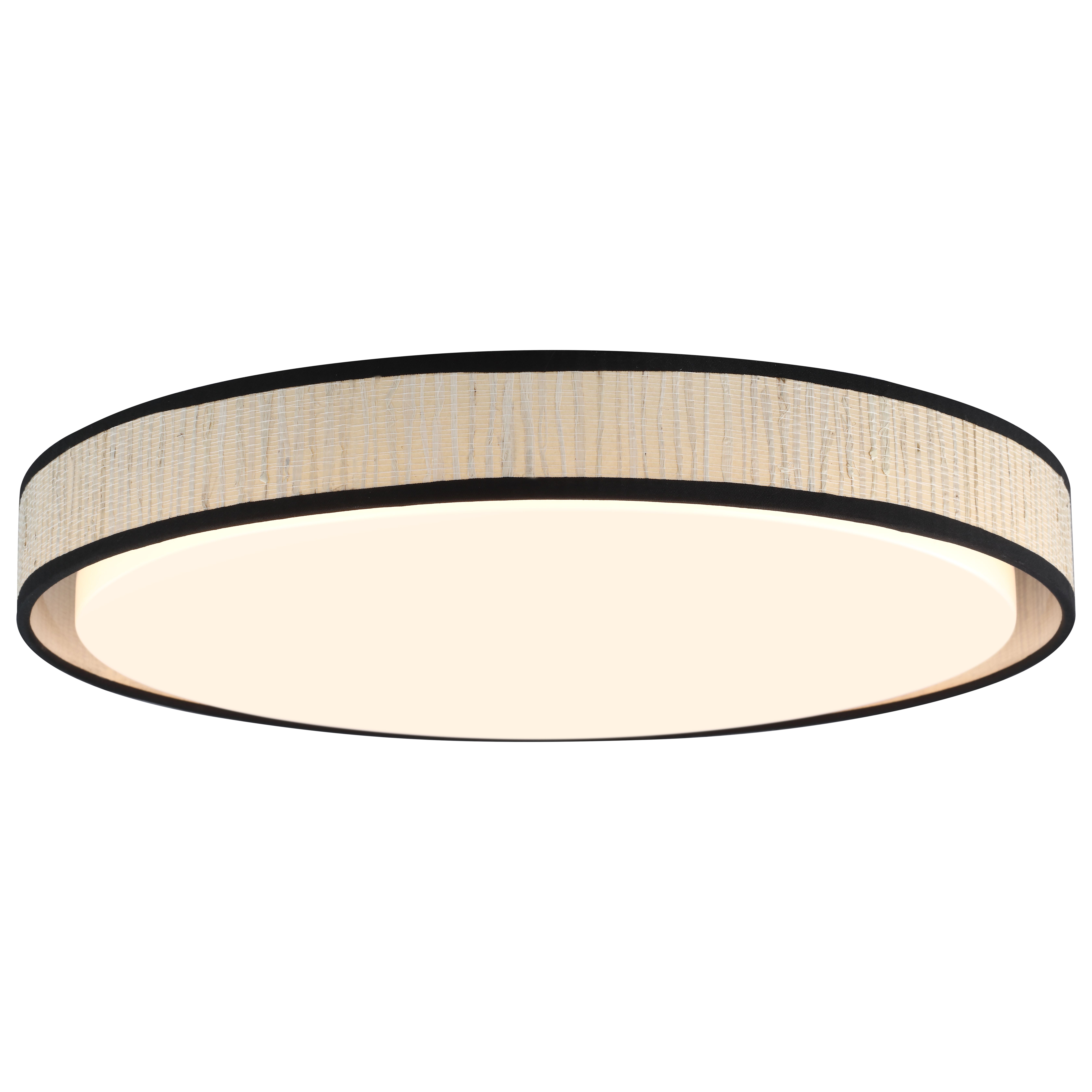 Woven coloured ceiling lamp
