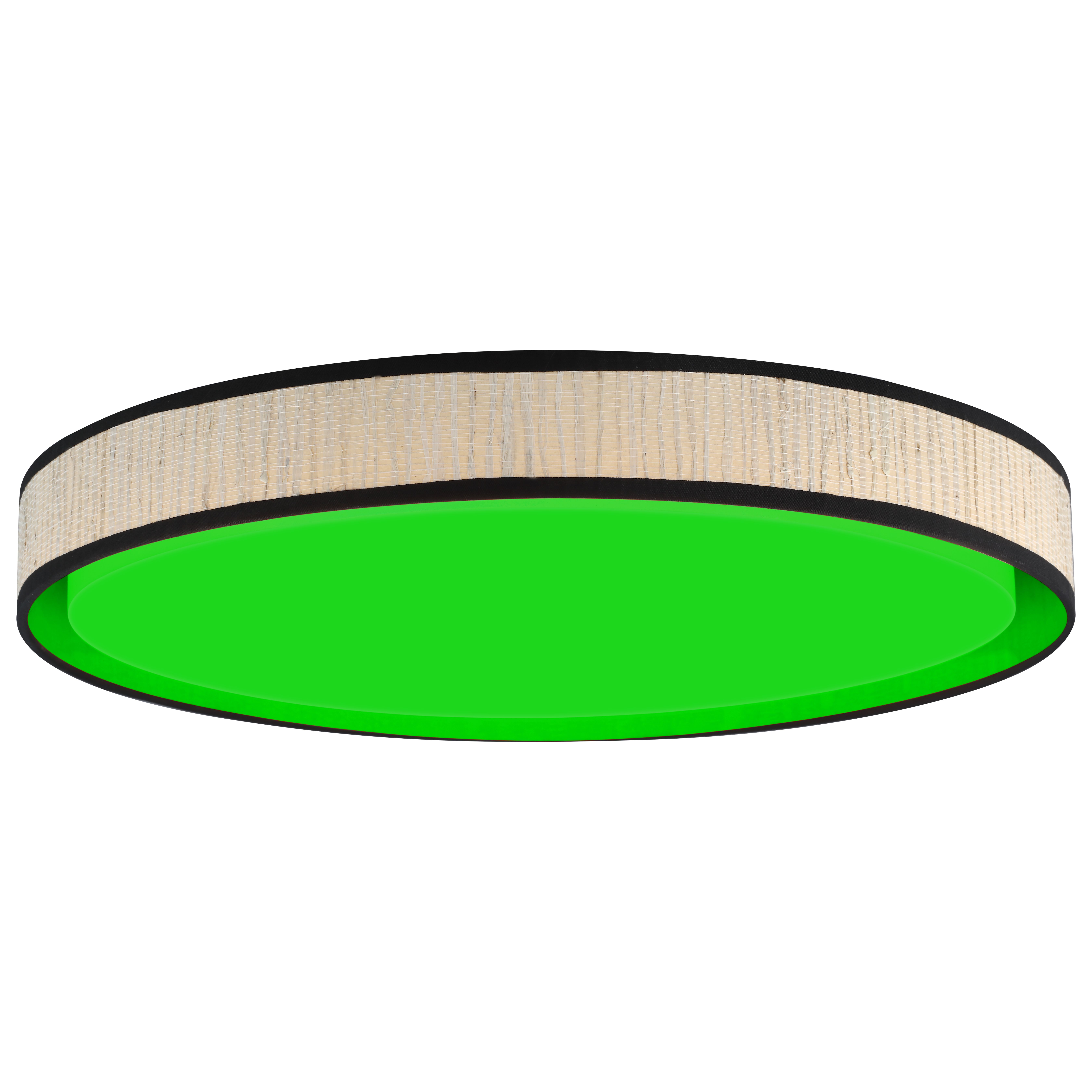 Woven coloured ceiling lamp