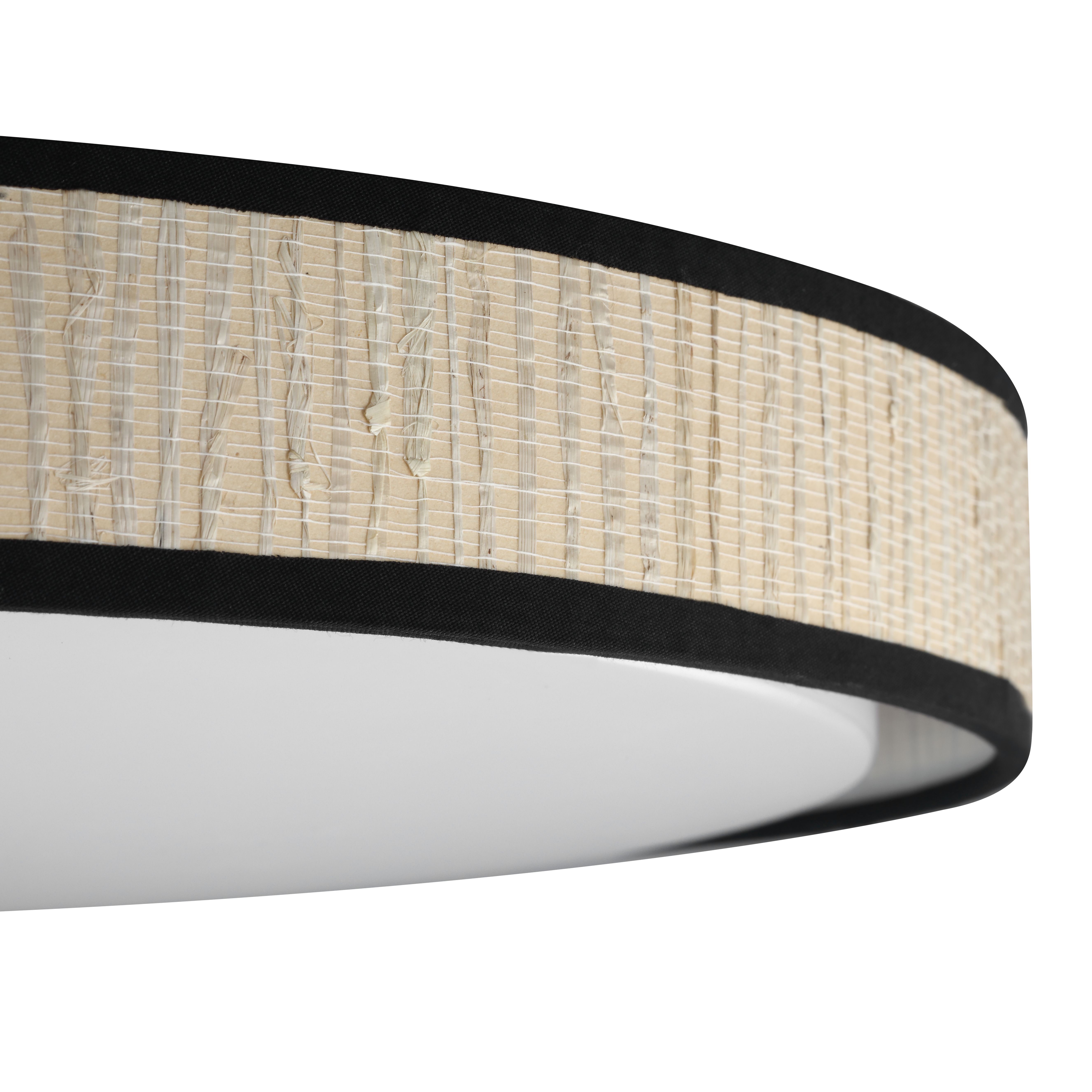 Woven coloured ceiling lamp