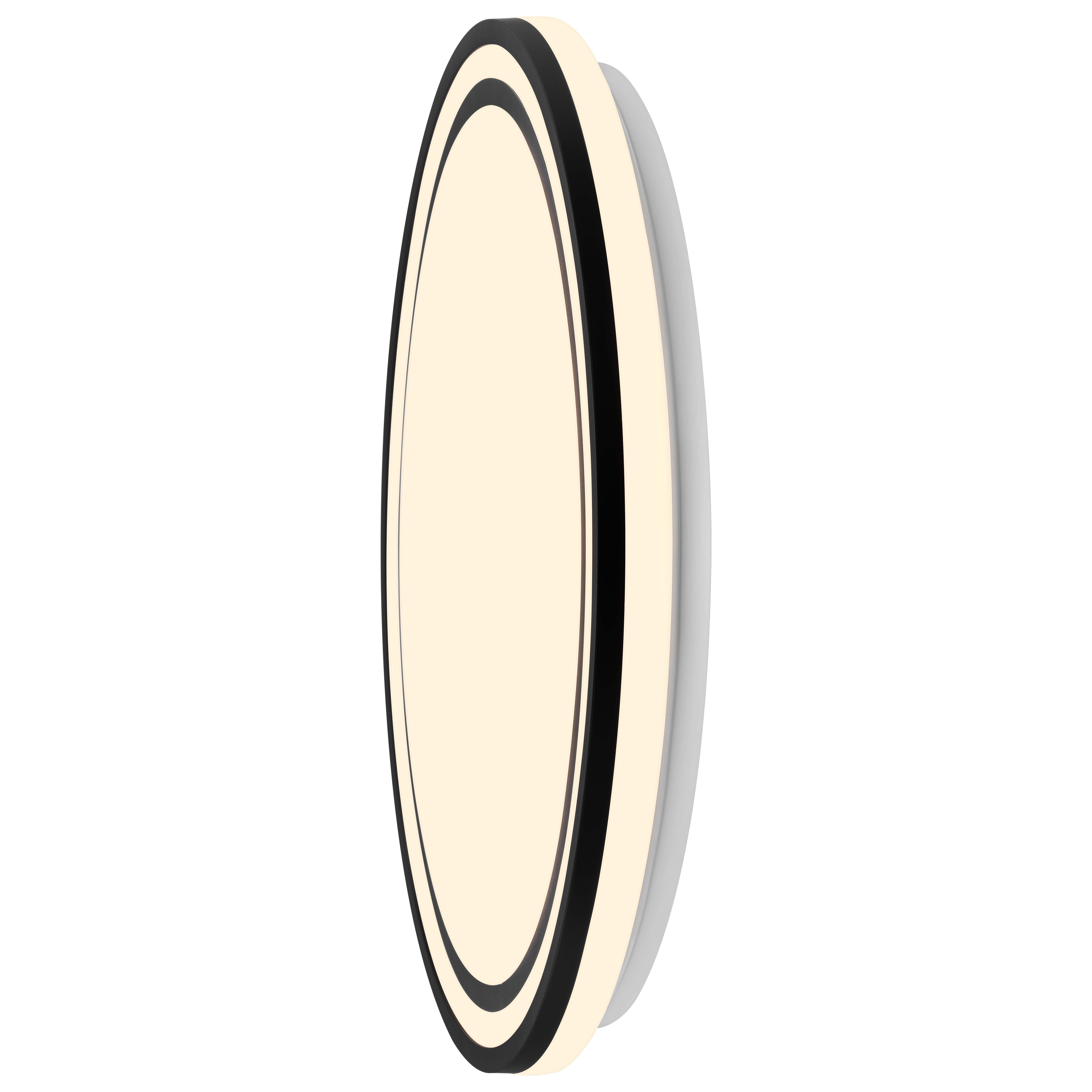 Black Frame Round LED Ceiling Light