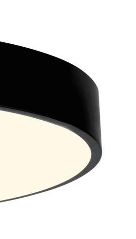 Black DIP Ceiling Light