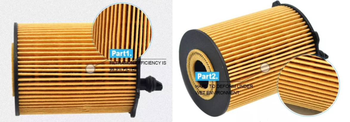 Excavator Oil filter