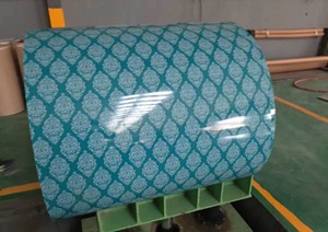 Pattern PPGI coil with wooden and flower grained